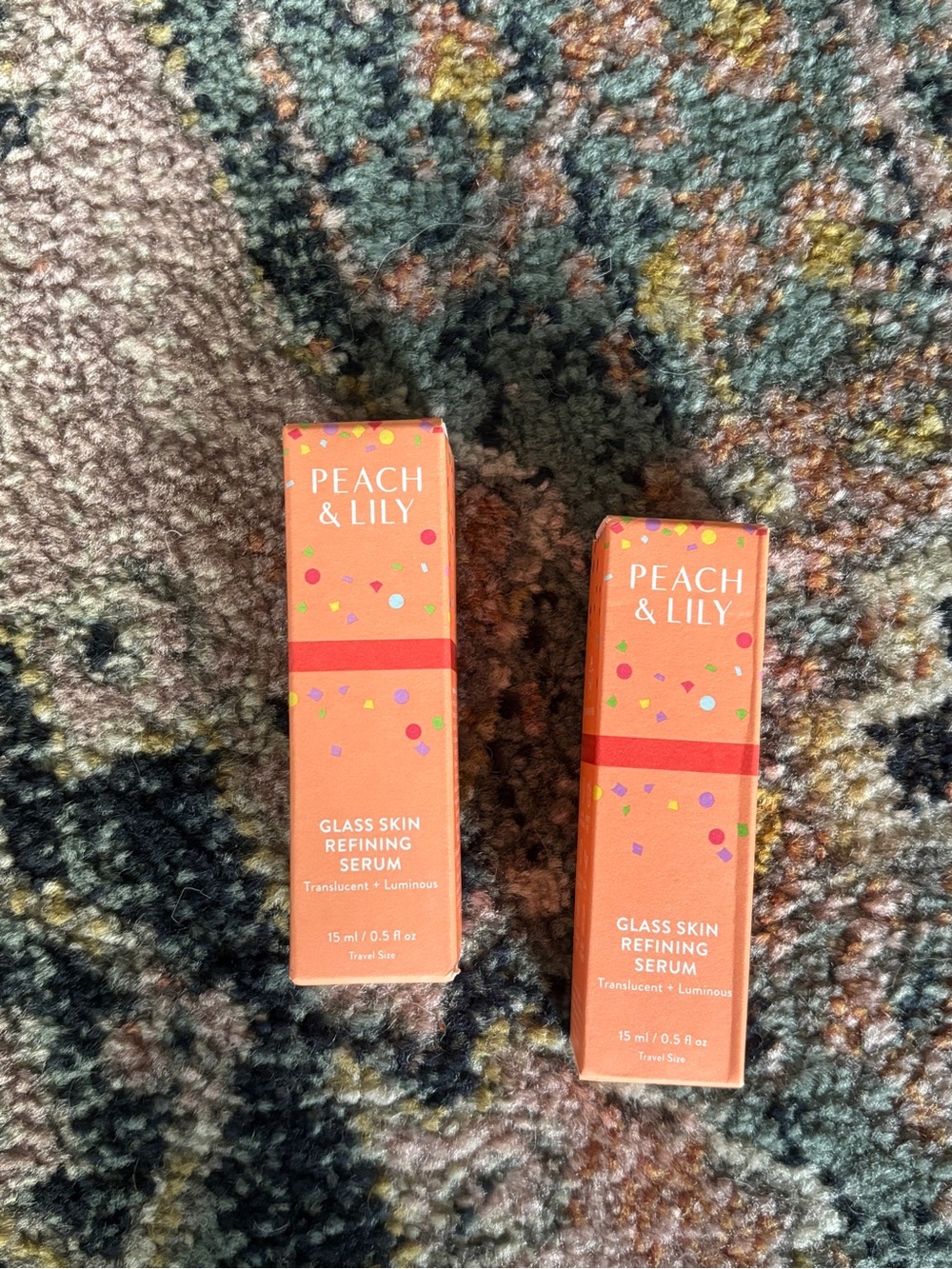 Peach & Lily Glass Skin Refining Serum Korean Niacinamide Deluxe Samples 2 Set